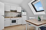 Küche / Küchenzeile - Ferienwohnung Kleine Auszeit Nr. 4 - Top-Hundeurlaub