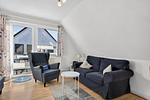 Wohnzimmer - Ferienwohnung Kleine Auszeit Nr. 3 - Top-Hundeurlaub