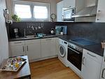 Küche / Küchenzeile - Ferienhaus Ankerplatz Olpenitz - Top-Hundeurlaub