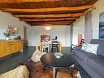 urig genütliches Wohnzimmer - Sunrise Lodge - Top-Hundeurlaub