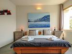großes gemütliches Doppelbett - Sunrise Lodge - Top-Hundeurlaub