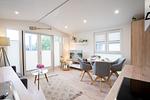 Wohnzimmer - Ferienhaus Lily Pond, mit eingezäuntem Grundstück (98) - Top-Hundeurlaub