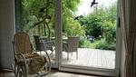 Terrasse - Ferienhaus Katinger Watt - Top-Hundeurlaub