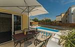 Poolblick Wohnung in Biograd na Moru für 6 Personen & Hund - Apartment 1 - Top-Hundeurlaub