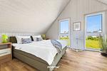 Schlafzimmer - Ferienhaus Kegelrobbe Olpenitz - Top-Hundeurlaub