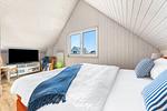 Schlafzimmer - Ferienhaus Kegelrobbe Olpenitz - Top-Hundeurlaub