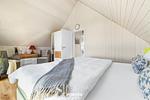 Schlafzimmer - Ferienhaus Kegelrobbe Olpenitz - Top-Hundeurlaub