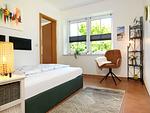 Schlafzimmer - Teichblick - Top-Hundeurlaub