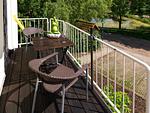 Balkon - Teichblick - Top-Hundeurlaub