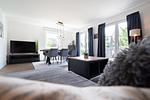 Wohnzimmer - Ferienhaus "Sunseeker House No. 1" - Top-Hundeurlaub