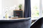 Wohnzimmer - Ferienhaus "Sunseeker House No. 1" - Top-Hundeurlaub