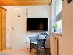 TV im zweiten Schlafzimmer - Haus 20a - Top-Hundeurlaub