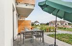 Terrasse - FeWo 01: Terrasse, ruhige Lage - Top-Hundeurlaub