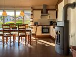Küche / Küchenzeile - Haus Sperber 4 W3 mit Sauna und Kamin - Top-Hundeurlaub