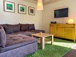 Wohnzimmer - Haus Sperber 4 W3 mit Sauna und Kamin - Top-Hundeurlaub