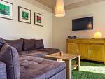 Wohnzimmer - Haus Sperber 4 W3 mit Sauna und Kamin - Top-Hundeurlaub