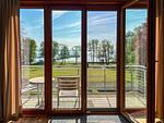 Wohnzimmer - Apartment mit Seeblick und Kamin 423 - Top-Hundeurlaub