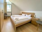 Schlafzimmer - Haus Seeadler 8 W11 mit Sauna und Kamin - Top-Hundeurlaub