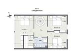 Grundriss - Haus Seeadler 8 W11 mit Sauna und Kamin - Top-Hundeurlaub