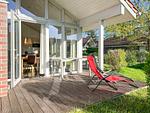 Terrasse - Haus Sperber 4 E8 mit Sauna und Kamin - Top-Hundeurlaub