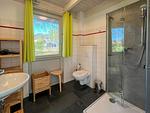 Badezimmer - Haus Sperber 4 E8 mit Sauna und Kamin - Top-Hundeurlaub
