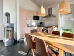 Küche / Küchenzeile - Haus Sperber 4 E8 mit Sauna und Kamin - Top-Hundeurlaub