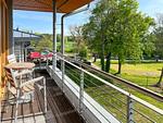Balkon - Apartment 433 mit Seeblick und Kamin - Top-Hundeurlaub