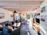 Wohnzimmer - Haus Seeadler 8 E5 mit Sauna und Kamin - Top-Hundeurlaub