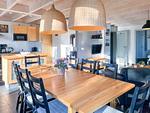 Wohnzimmer - Haus Seeadler 8 E5 mit Sauna und Kamin - Top-Hundeurlaub