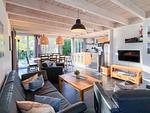 Wohnzimmer - Haus Seeadler 8 E5 mit Sauna und Kamin - Top-Hundeurlaub