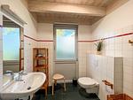 Badezimmer - Haus Seeadler 8 E5 mit Sauna und Kamin - Top-Hundeurlaub