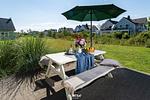 Terrasse - Ferienhaus Cliff Olpenitz - Top-Hundeurlaub