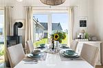 Wohnzimmer - Ferienhaus Cliff Olpenitz - Top-Hundeurlaub