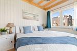 Schlafzimmer - Ferienhaus Cliff Olpenitz - Top-Hundeurlaub