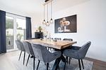 Wohnzimmer - Ferienhaus "Sunseeker House No. 2" - Top-Hundeurlaub