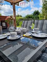 Terrasse - Ferienhaus zur Knock - Top-Hundeurlaub