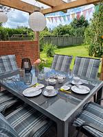 Terrasse - Ferienhaus zur Knock - Top-Hundeurlaub