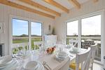 Gartenblick - Ferienhaus Ostsee Lodge Olpenitz - Top-Hundeurlaub