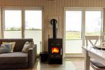 Kamin-/Ofen - Ferienhaus Ostsee Lodge Olpenitz - Top-Hundeurlaub