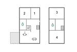 Grundriss - Ferienhaus Ostsee Lodge Olpenitz - Top-Hundeurlaub