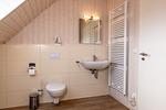 Badezimmer - Ferienhaus Ostsee Lodge Olpenitz - Top-Hundeurlaub