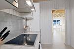 Küche / Küchenzeile - Ferienhaus Flaschenpost Olpenitz - Top-Hundeurlaub