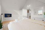 Schlafzimmer - Ferienhaus Flaschenpost Olpenitz - Top-Hundeurlaub