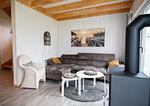 Wohnzimmer - Ferienhaus Schwalbennest Olpenitz - Top-Hundeurlaub