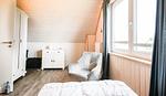 Schlafzimmer - Ferienhaus Schwalbennest Olpenitz - Top-Hundeurlaub