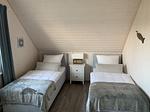 Schlafzimmer - Ferienhaus Schwalbennest Olpenitz - Top-Hundeurlaub