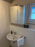 Badezimmer - Ferienhaus Schwalbennest Olpenitz - Top-Hundeurlaub