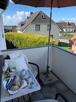 Balkon - Wattstern - Top-Hundeurlaub