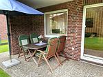 Terrasse - Haus Strandgut Wohnung 2 - Top-Hundeurlaub