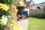 Terrasse - Haus Strandgut Wohnung 1 - Top-Hundeurlaub